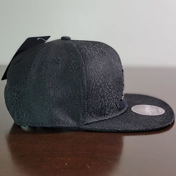 Air Jordan 1 2 3 4 5 6 7 11 12 OG Retro Bred Playoffs Snapback Hat Black Cat New - Picture 7 of 13